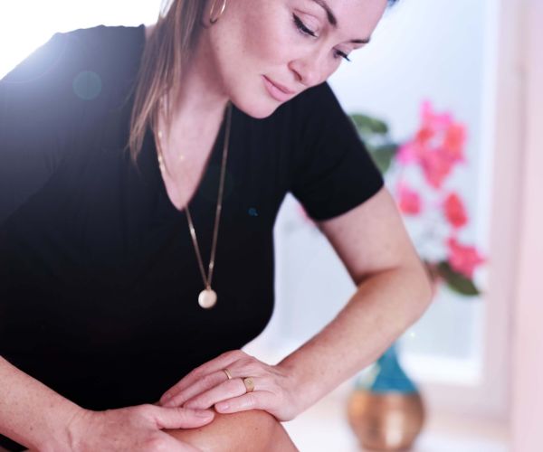 Intensive Behandlung bei der Schwangerschaftsmassage